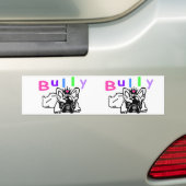 Autocollants en bulldog français (En voiture)
