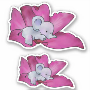 Autocollants en fleurs