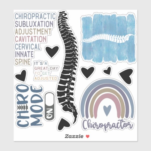 Autocollants en vinyle de 14 po x 14 po sur mesure (Feuille)