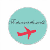 Autocollants en vinyle de 14 po x 14 po sur mesure (Devant)