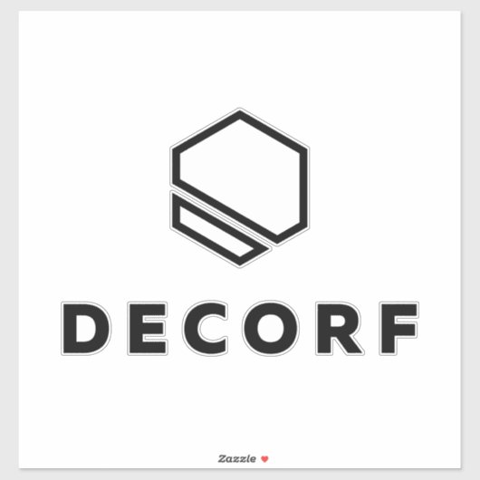 Autocollants en vinyle de 14 po x 14 po sur mesure (Feuille)