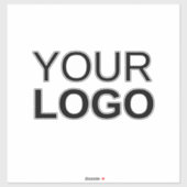 Autocollants en vinyle de 14 po x 14 po sur mesure (Feuille)