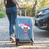 Autocollants en vinyle de 14 po x 14 po sur mesure (Valise Insitu)