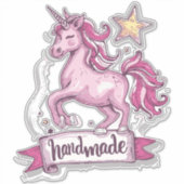 Autocollants en vinyle de grande taille personnali (Devant)