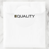 Autocollants EQUALITY (Sac)