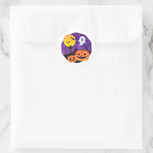 Autocollants esthétiques Halloween sombres (Sac)