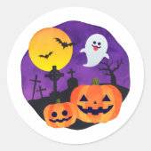 Autocollants esthétiques Halloween sombres (Devant)
