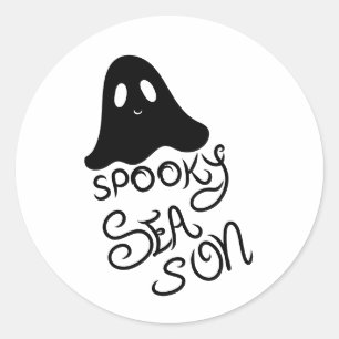 Autocollants et étiquettes Halloween de la saison