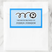 Autocollants étiquette du boule de football | Four (Sac)