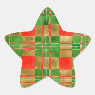 Autocollants étoile MAC GREGOR TARTAN