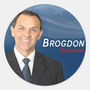 Autocollants excités de Brogdon