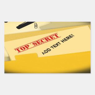 Autocollants extrêmement secrets