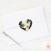 Autocollants Fairy Eyes Heart (Enveloppe)