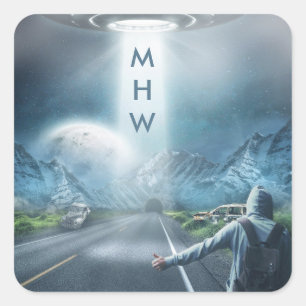 Autocollants faits sur commande de monogramme