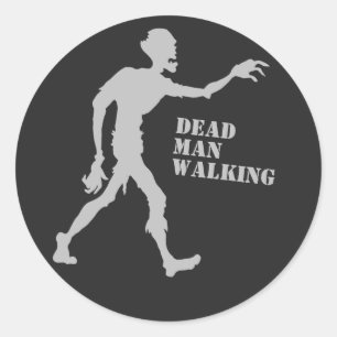 Autocollants faits sur commande de zombi des