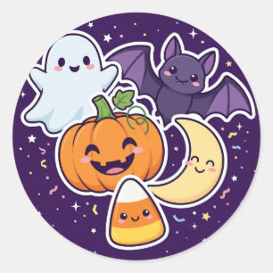 Autocollants fantôme Spooky One - Halloween mignon