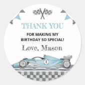 Autocollants Fast One Race 1er Anniversaire (Devant)