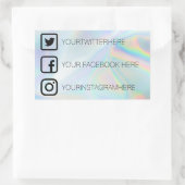 Autocollants Faux Holo (Sac)