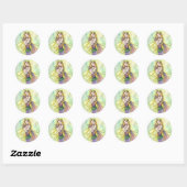 Autocollants Fée Mère et Bébé (Feuille)