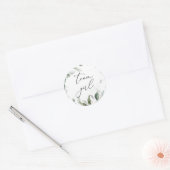 autocollants fille équipe verdure (Enveloppe)