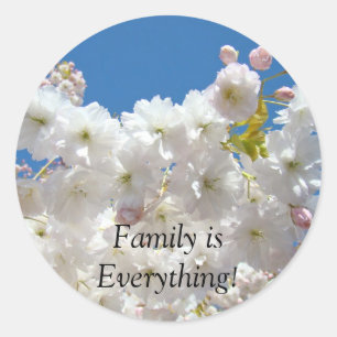 Autocollants Fleur de cerisier rose Famille est To