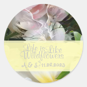 Autocollants Fleur Sauvage