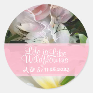 Autocollants Fleur Sauvage