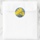 Autocollants Fleurs de Jonquille Jaune de Printemp (Sac)