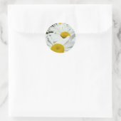 Autocollants Fleurs de Pâquerette Blanches Daisies (Sac)