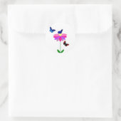 Autocollants Fleurs et Papillons (Sac)