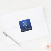 Autocollants Flocon de Neige Bleu (Enveloppe)