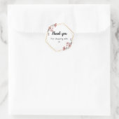 Autocollants Floral Business (Sac)