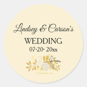 Autocollants floraux ensoleillés