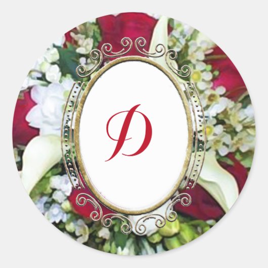 Autocollants floraux personnalisés (Devant)