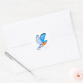 Autocollants Flying Eastern Bluebird (Enveloppe)