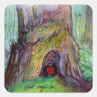 Autocollants Forestcore Ladybug Juste Dire Bonjour