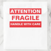 Autocollants Fragiles Attention en Gros (Manipuler (Sac)