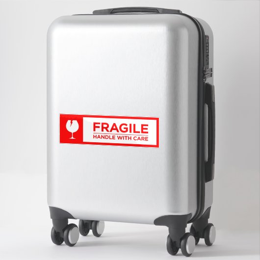 Autocollants Fragiles Manipuler avec Soin (Sur valise)