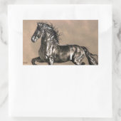 Autocollants Friesian Horse (Sac)