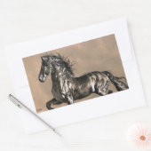 Autocollants Friesian Horse (Enveloppe)
