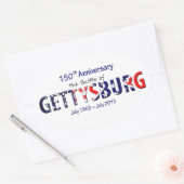 Autocollants Gettysburg (Enveloppe)