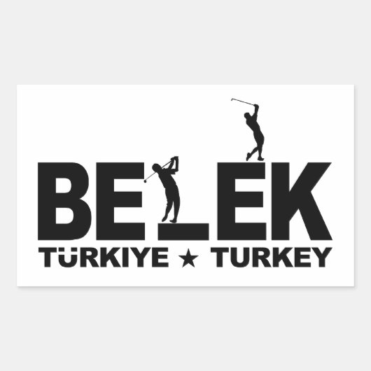 Autocollants GOLF BELEK (Devant)