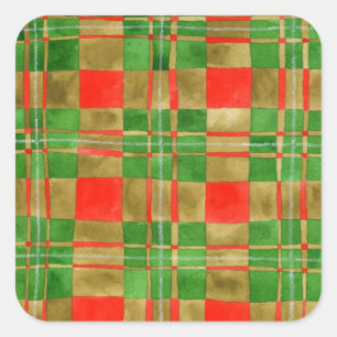 Autocollants grand Carré MAC GREGOR TARTAN