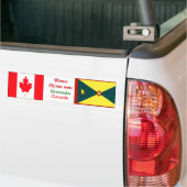 Autocollants Grenadien-canadien (Sur camion)