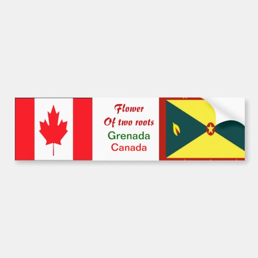 Autocollants Grenadien-canadien (Devant)