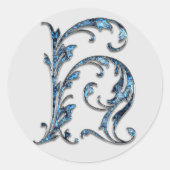 autocollants H initiaux monogramme (Devant)
