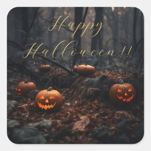 Autocollants Halloween (Devant)