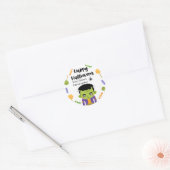 autocollants Halloween bonbons Frankenstein (Enveloppe)