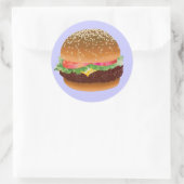 Autocollants Hamburger (Sac)