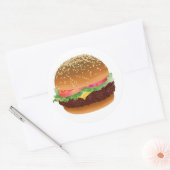 Autocollants Hamburger (Enveloppe)